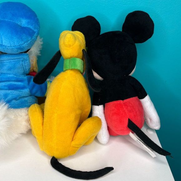Disney Mickey and Friends Donald Minnie Pluto Plush Lot of 4 Stuffed Animals - Picture 6 of 8
